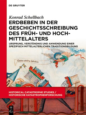 cover image of Erdbeben in der Geschichtsschreibung des Früh- und Hochmittelalters